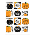 Doodle Pumpkin Rewards Stickers
