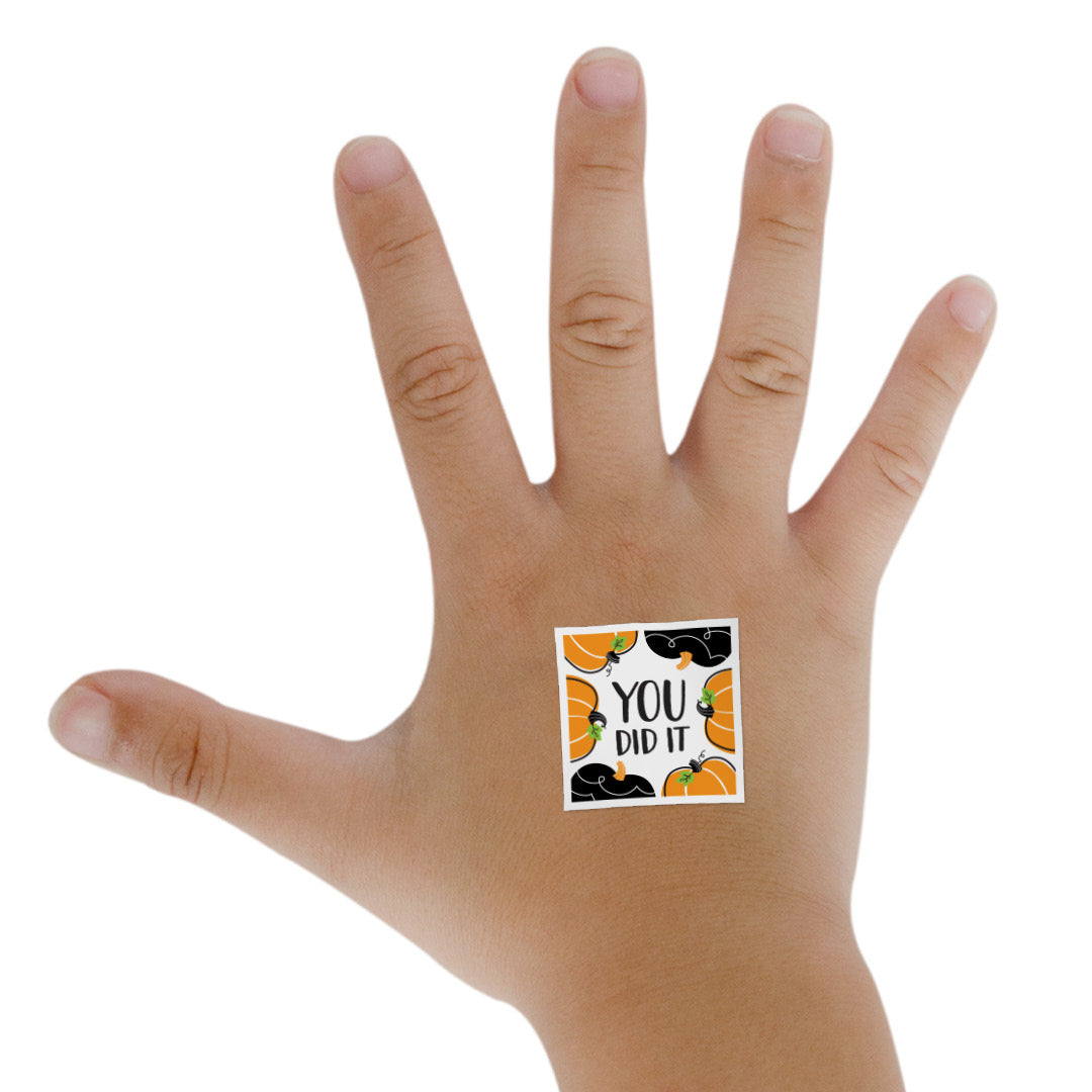 Doodle Pumpkin Rewards Stickers