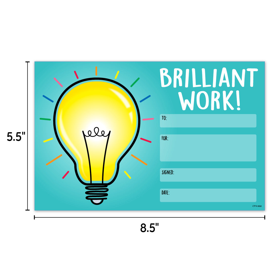 Brilliant Work! Award