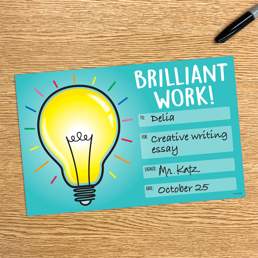 Brilliant Work! Award