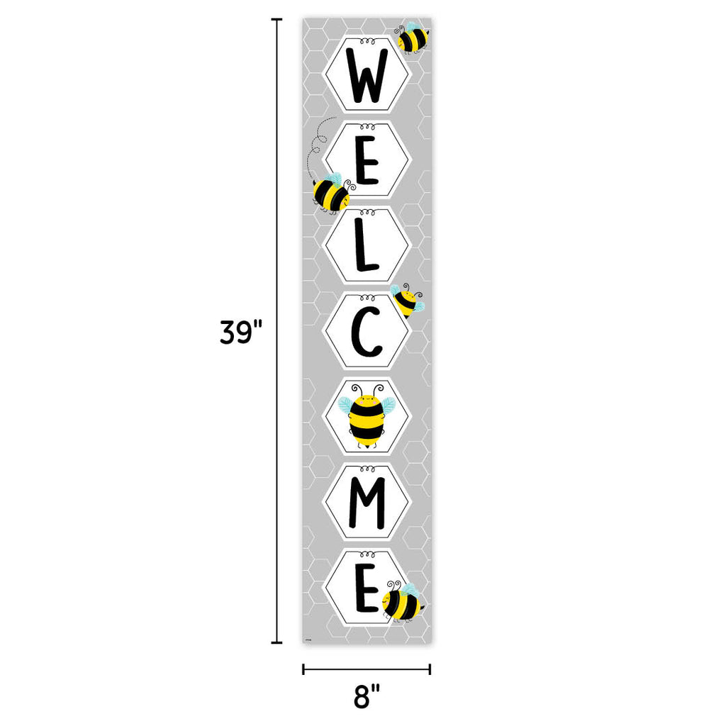 Busy Bees Welcome Banner