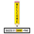 Doodle Pencil Welcome Banner