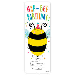 HAP-BEE Birthday Bookmark