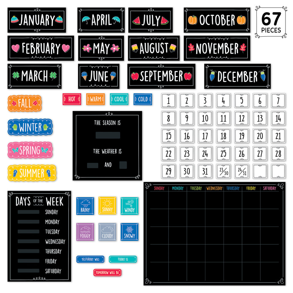 Doodle Calendar Set