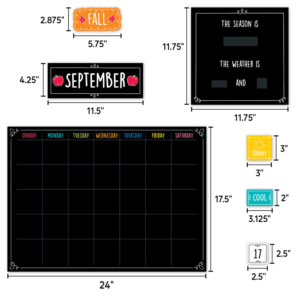 Doodle Calendar Set