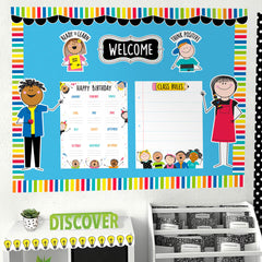 All Are Welcome Bulletin Board Set
