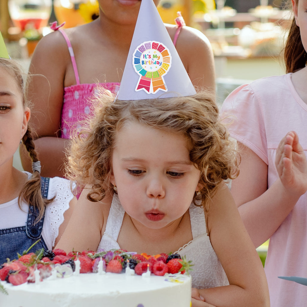 Painted Palette Happy Birthday Badge