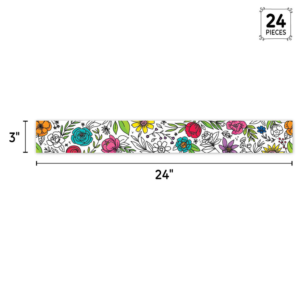 Doodly Blooms EZ Border