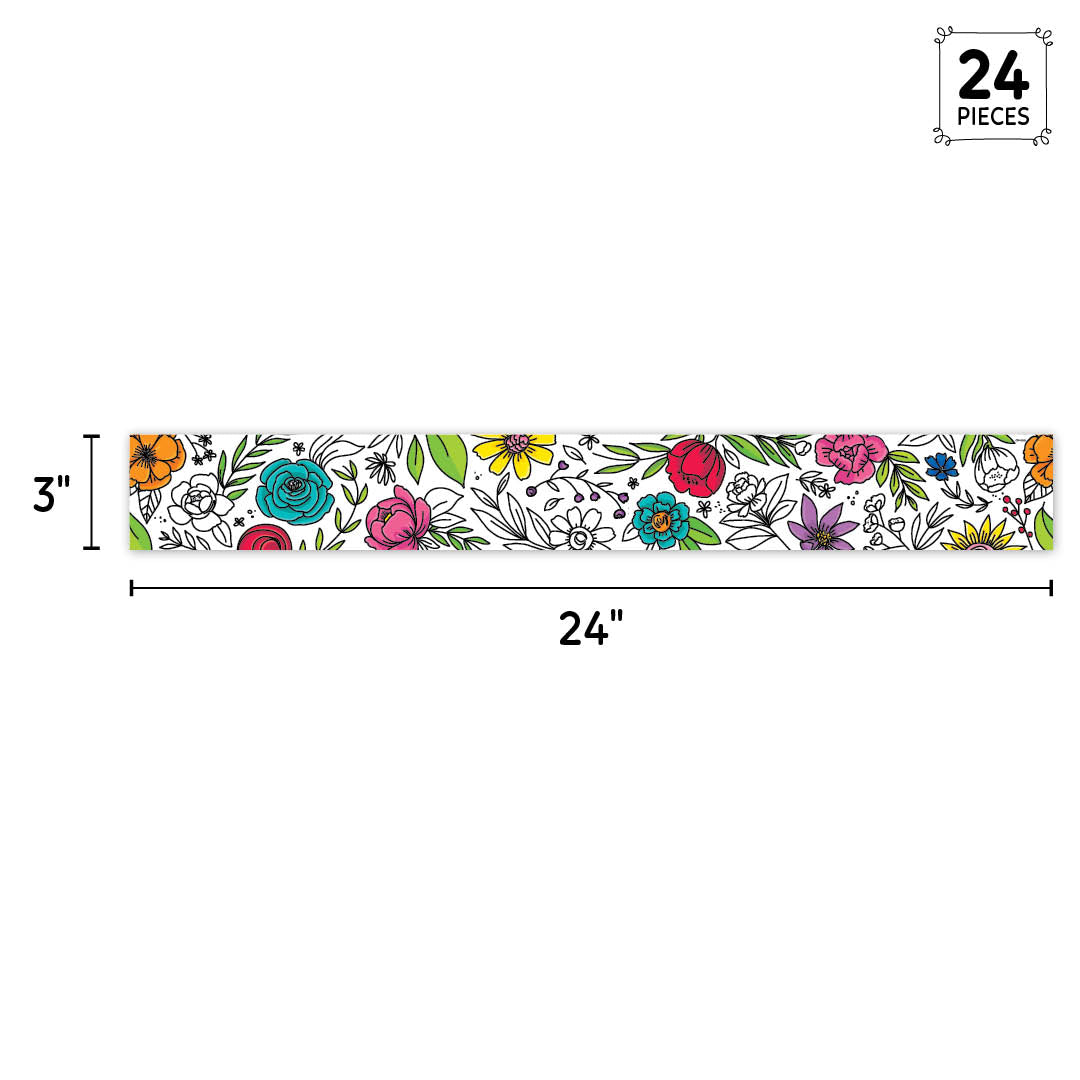 Doodly Blooms EZ Border