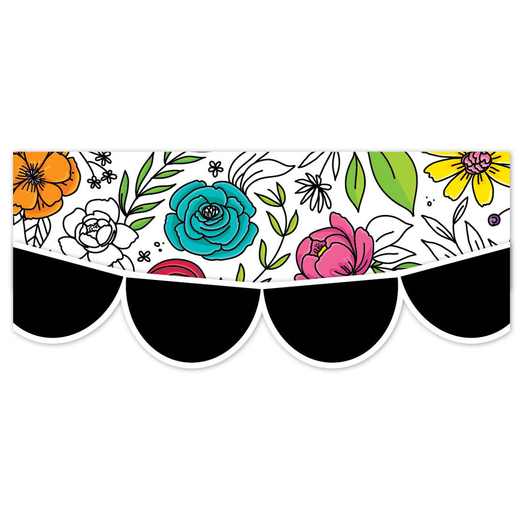 Doodly Blooms EZ Border