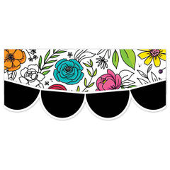 Doodly Blooms EZ Border