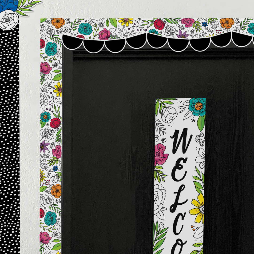 Doodly Blooms EZ Border