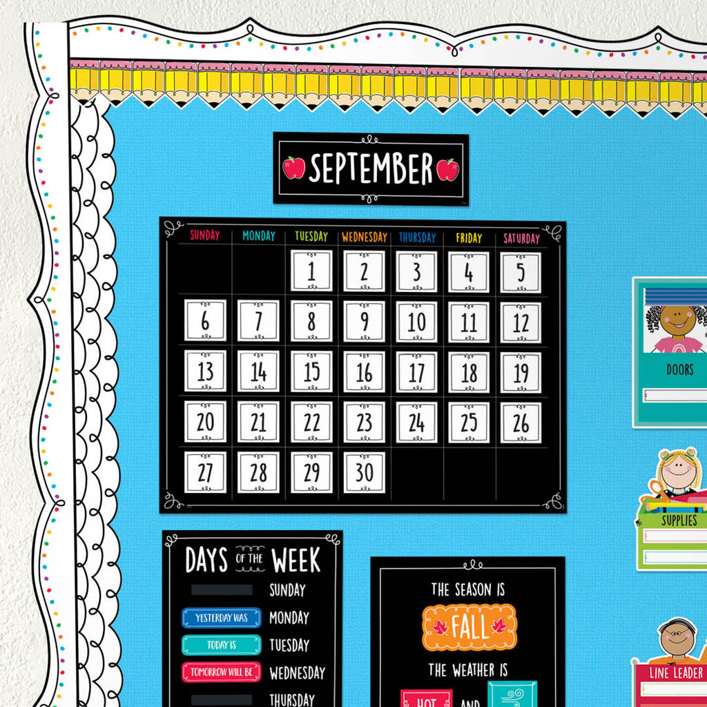 Doodle Pencils EZ Border