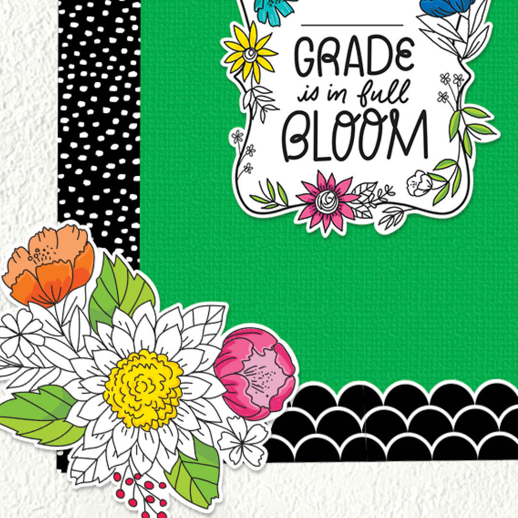 Black Scallops EZ Borders