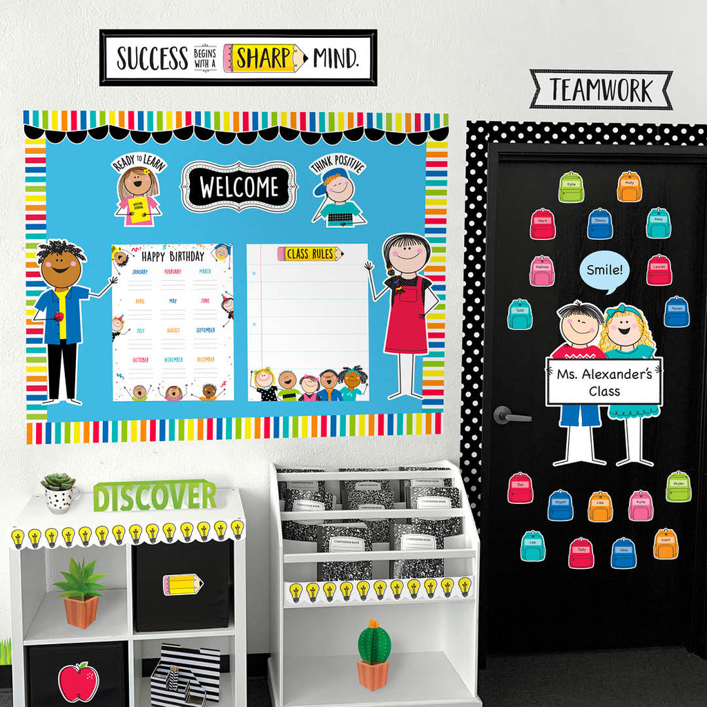 Black Half-dots EZ Borders