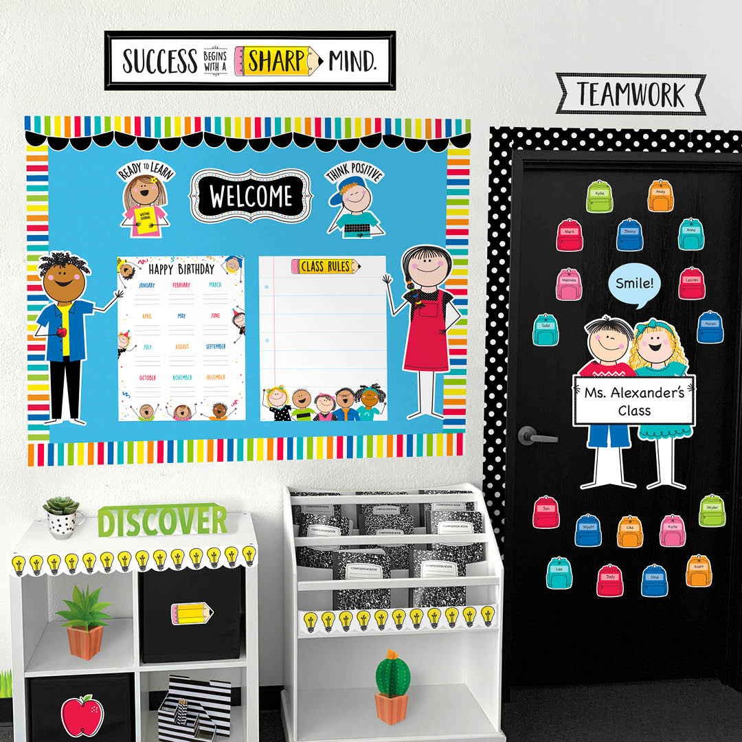 Black Half-dots EZ Borders