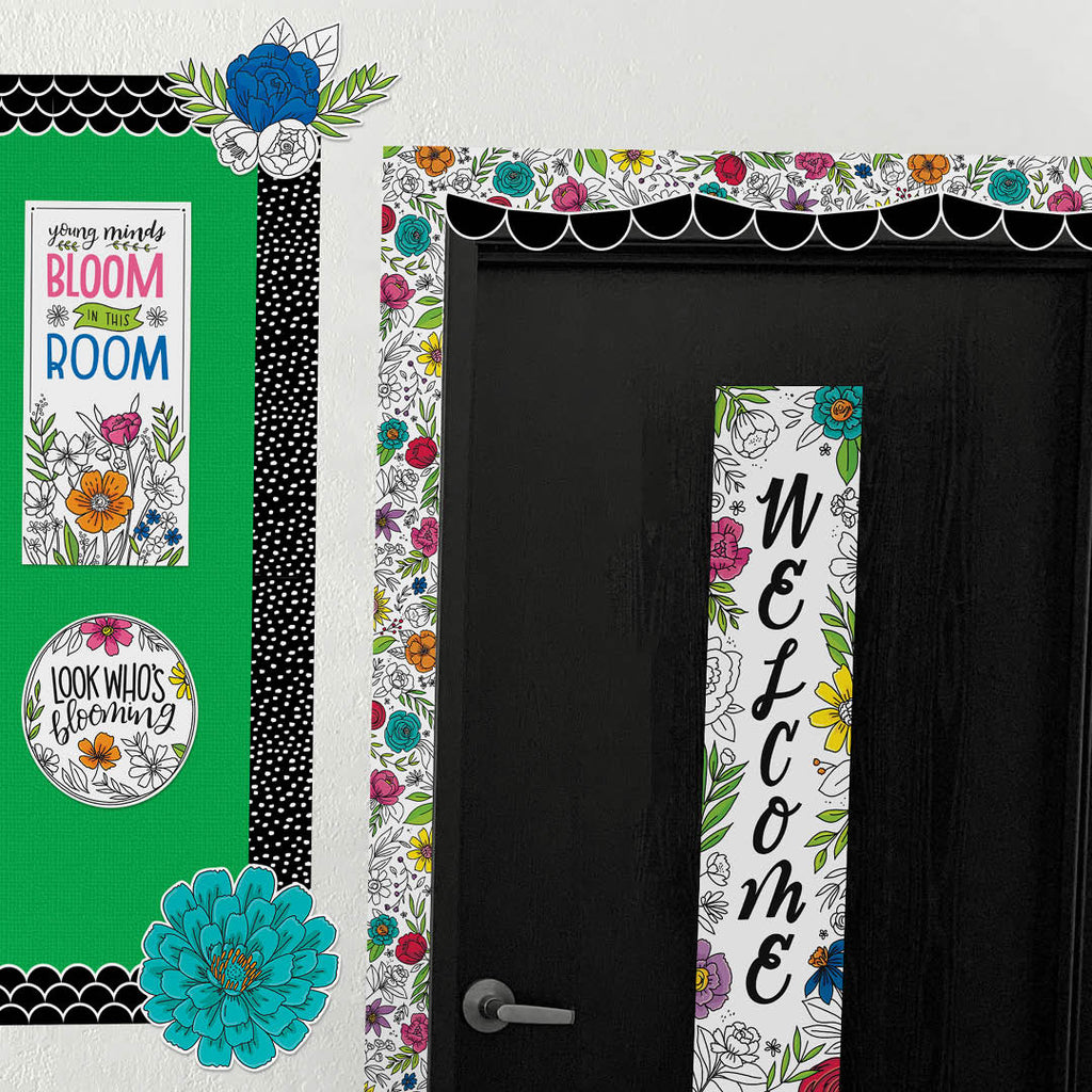 Black Half-dots EZ Borders