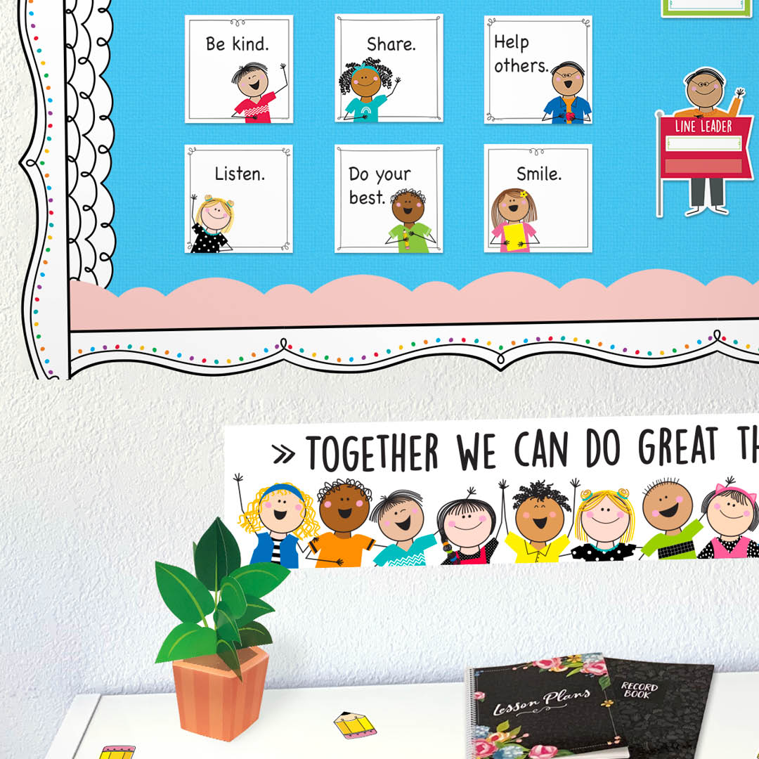 Stick Kids 6" Designer Cut-Outs