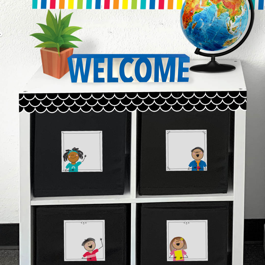 Stick Kids 6" Designer Cut-Outs