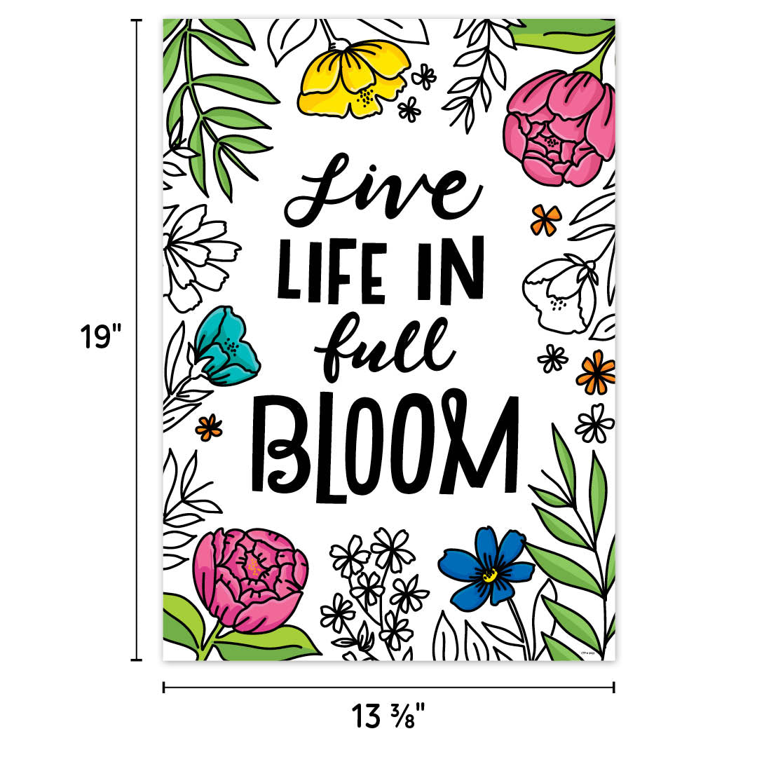 Bright Blooms Inspire U 4-Poster Convenience Pack