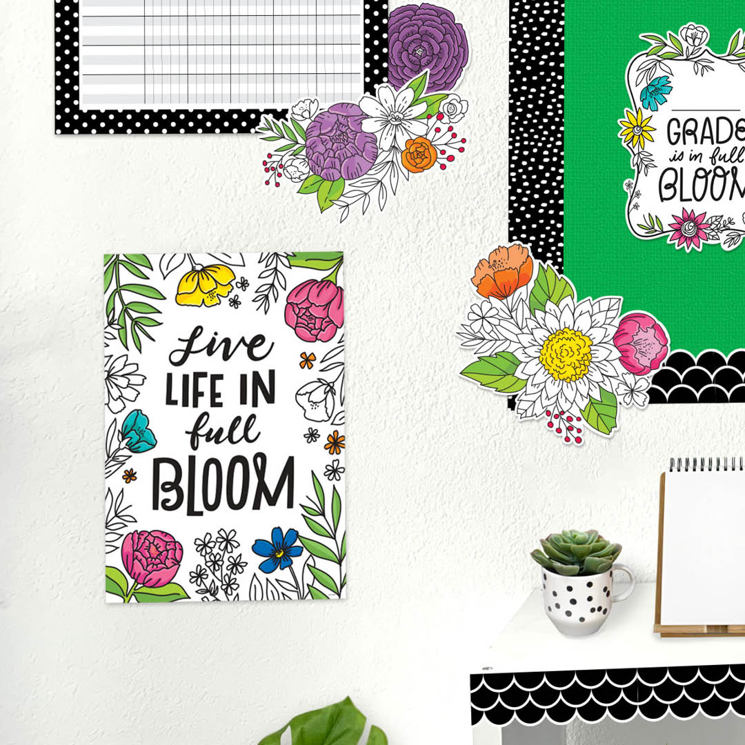 Bright Blooms Inspire U 4-Poster Convenience Pack