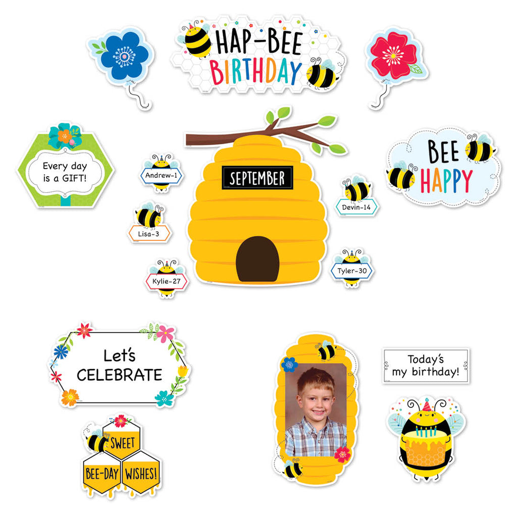 Birthday Bees Mini Bulletin Board Set – Creative Teaching Press birthday-bees-mini-bulletin-board-set-creative-teaching-press