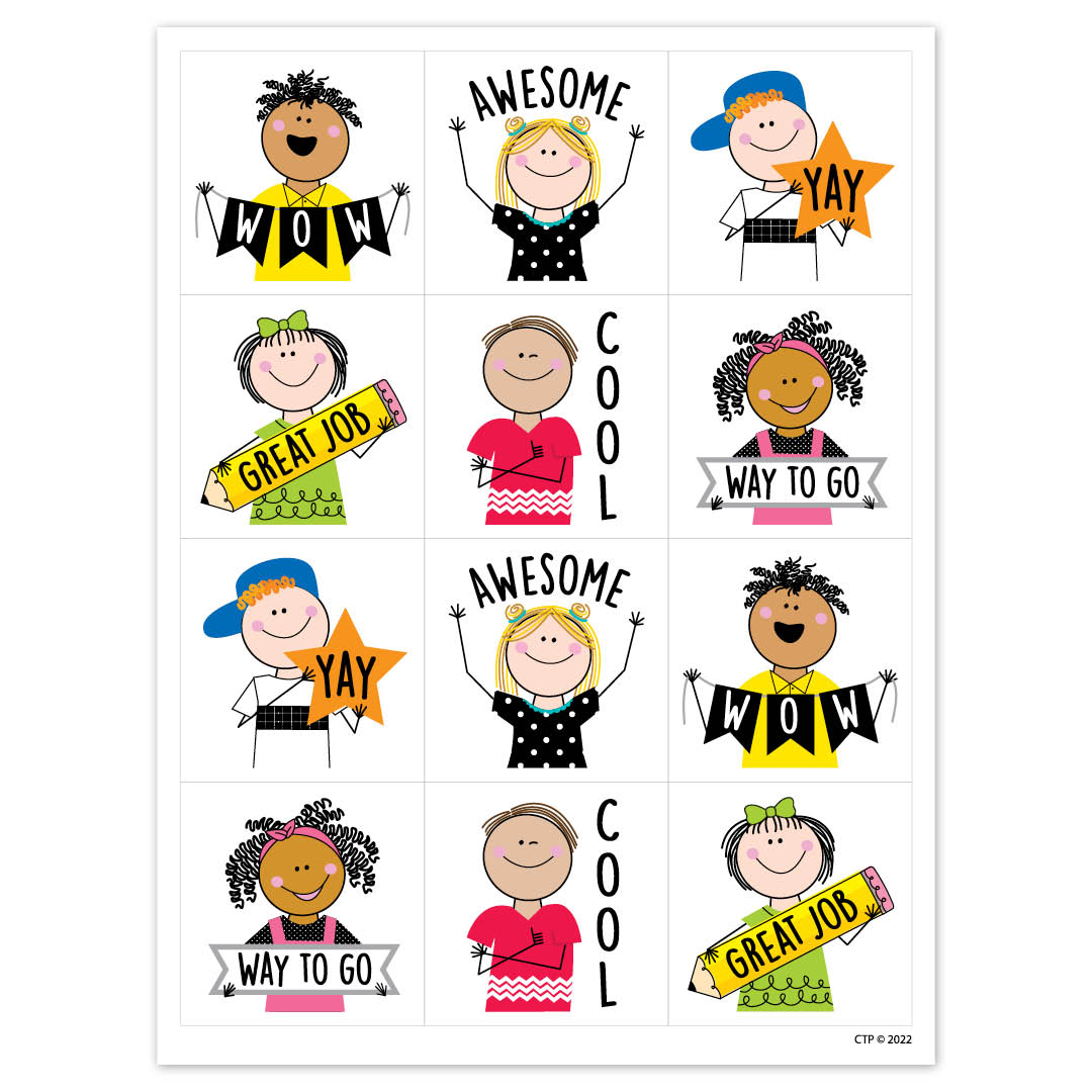 Stick Kids Rewards Stickers