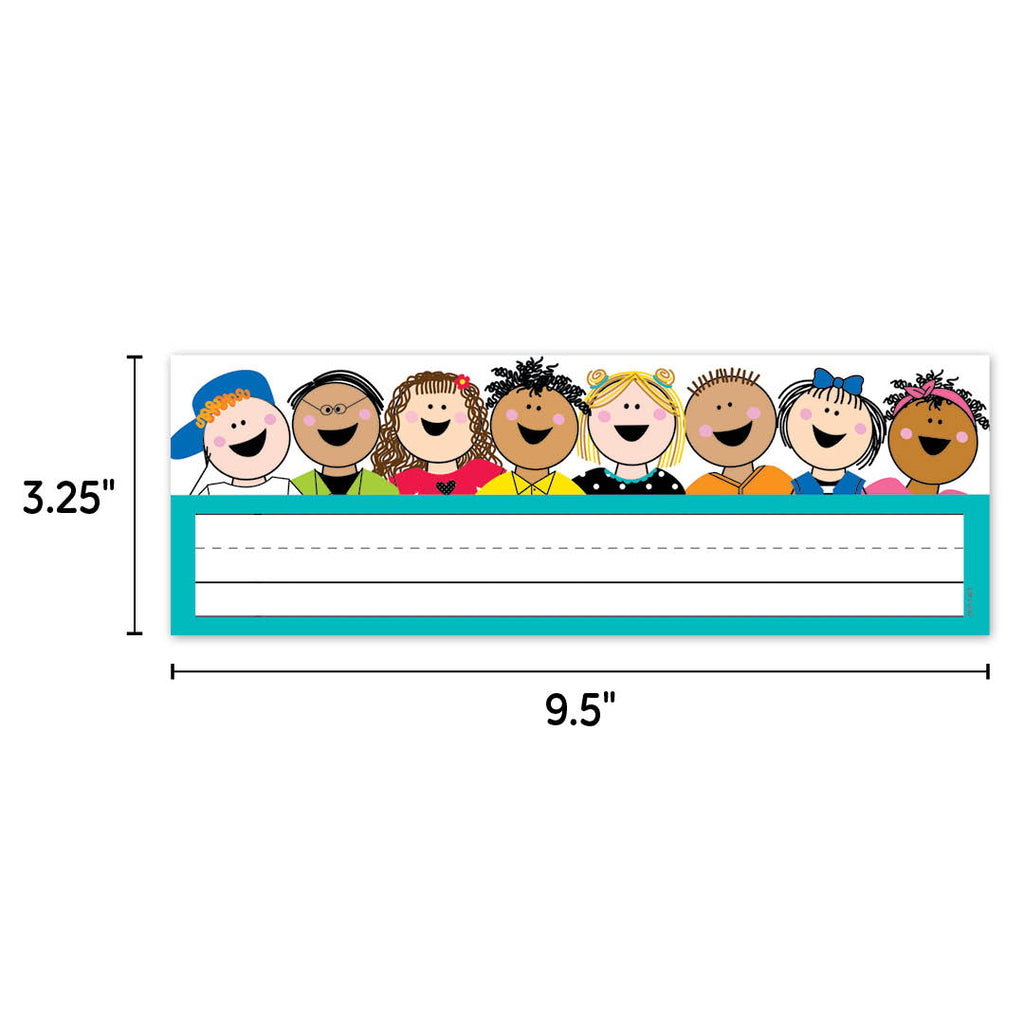 Stick Kids Name Plate