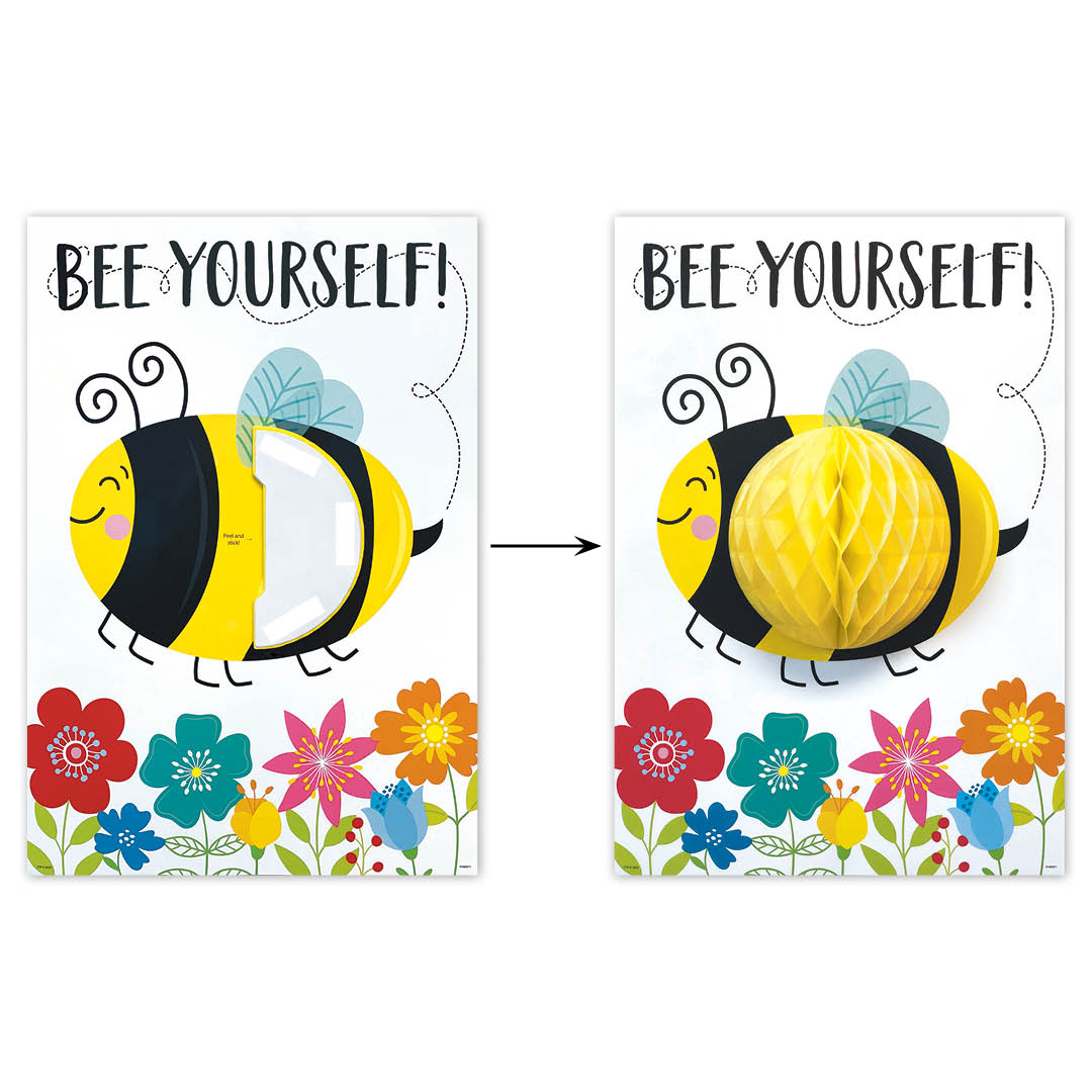 3D POP! Positive Mindset Inspire U 4-Poster Pack