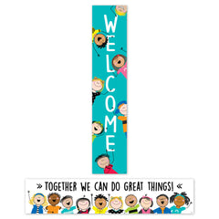 Stick Kids Welcome Banner