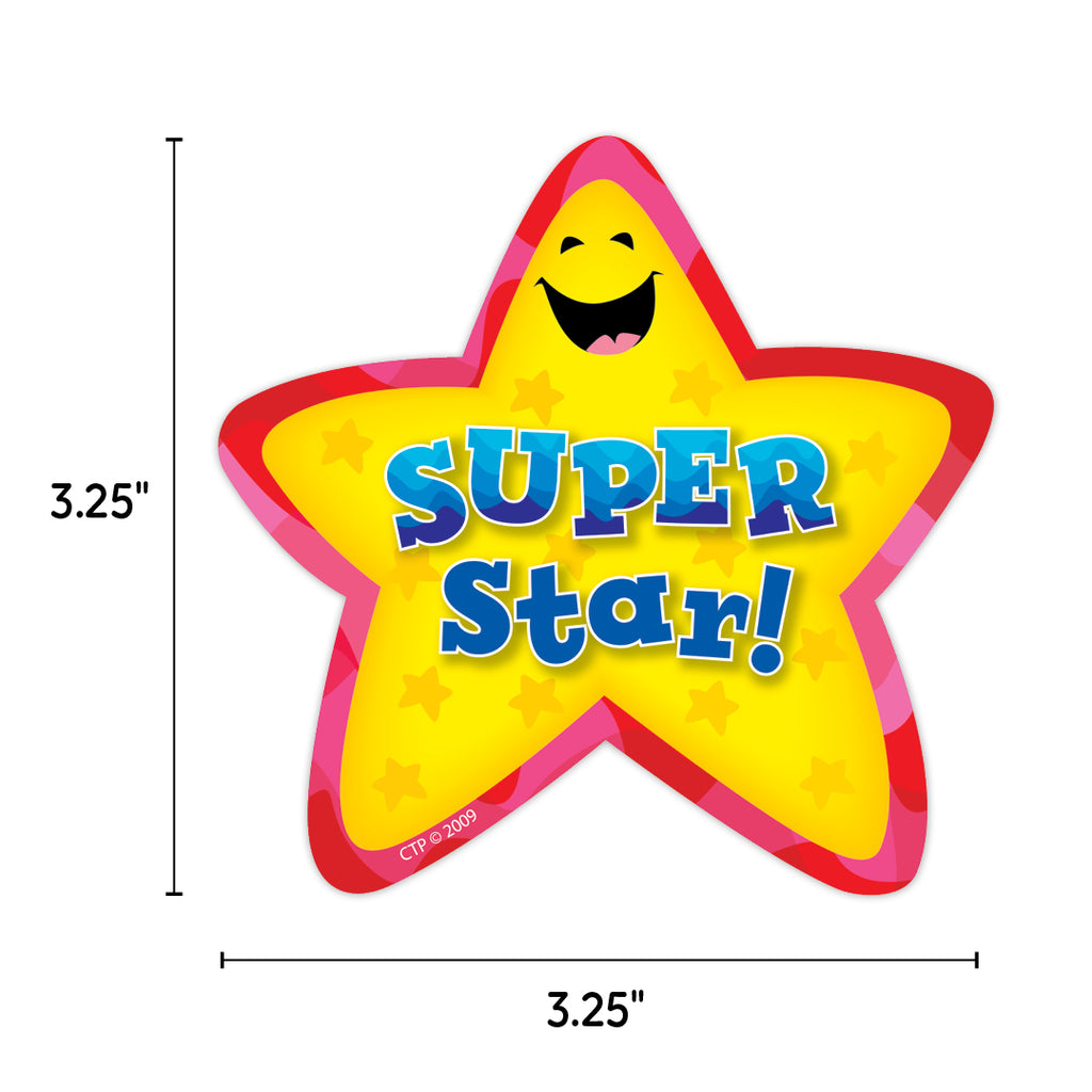Super Star Star Badges