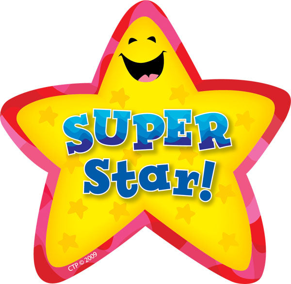 Super Star Star Badges