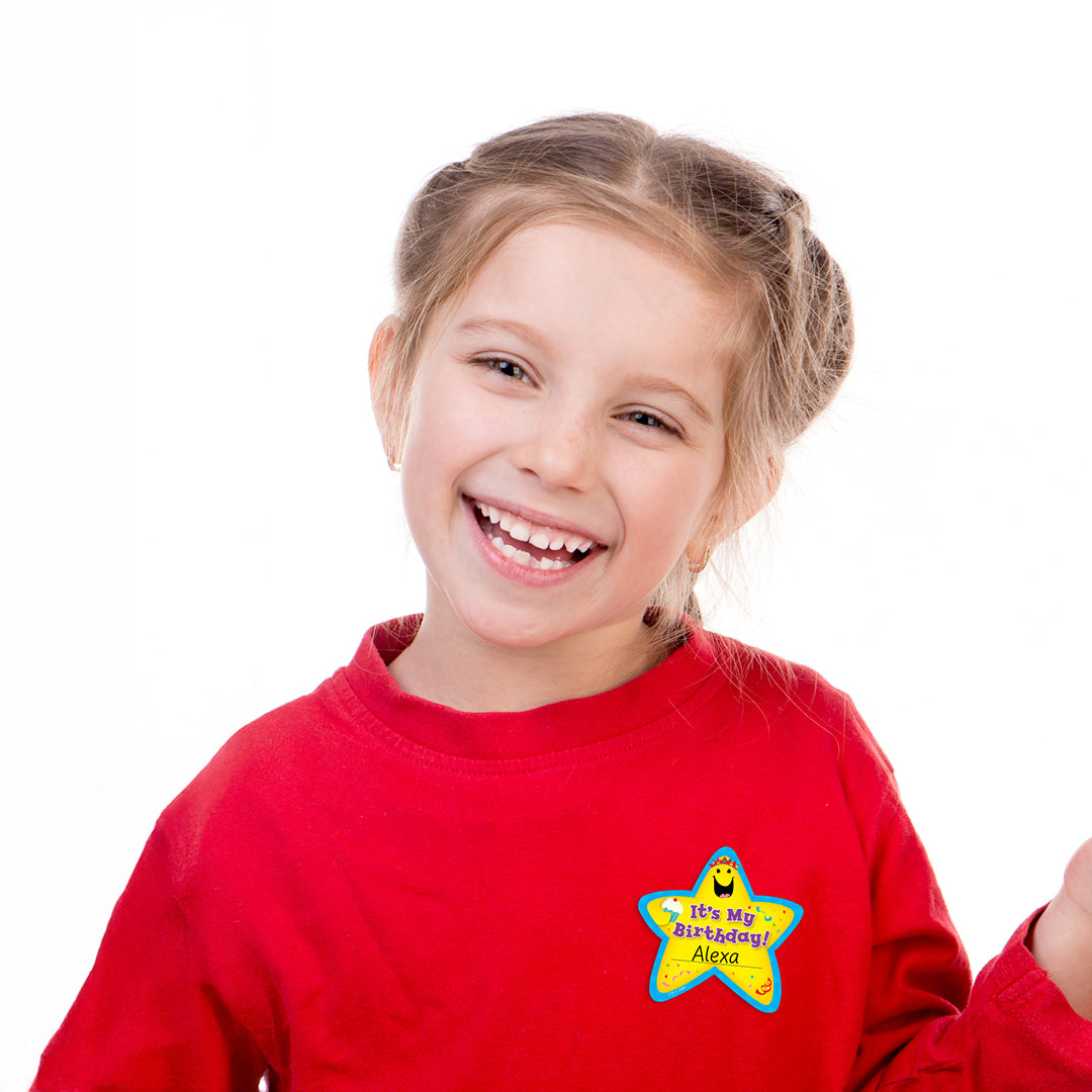 It's My Birthday! Star Badges