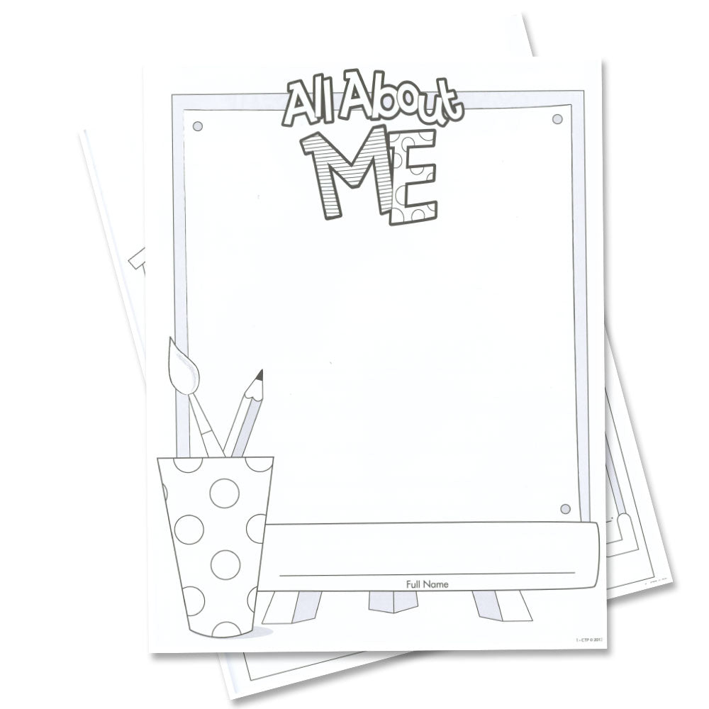 All About Me Bundle Activity