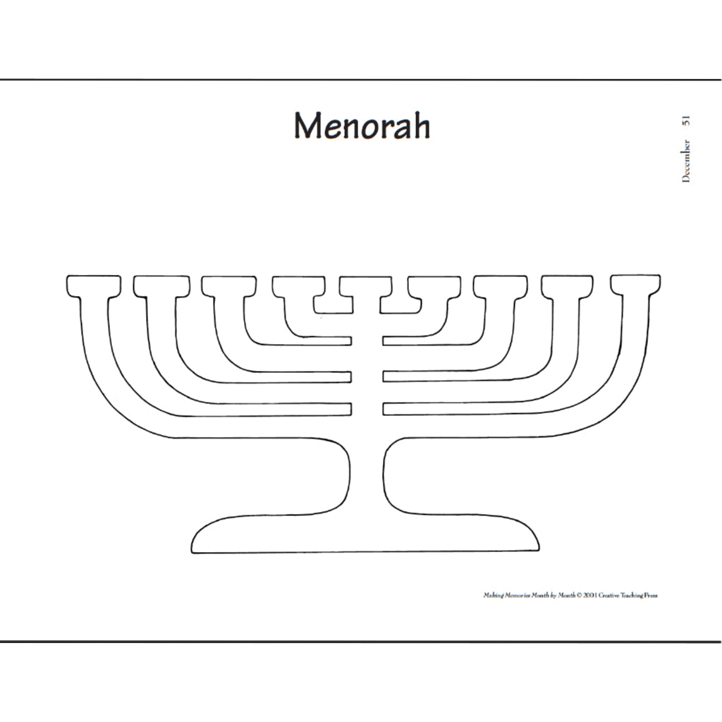 Menorah Activity
