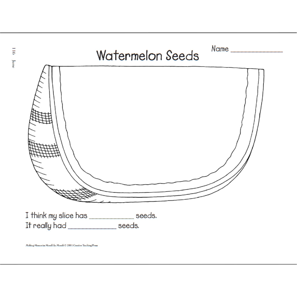Watermelon Seeds Activity