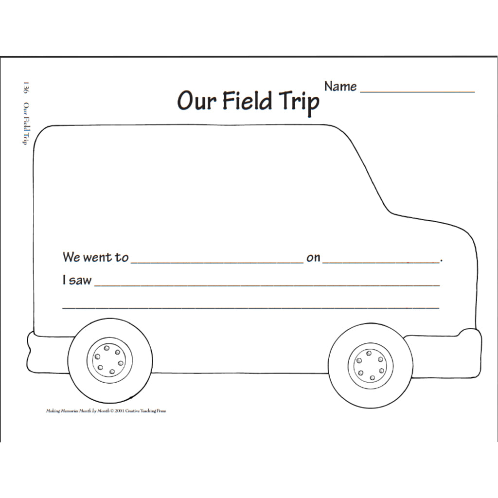 On a Field Trip Activity