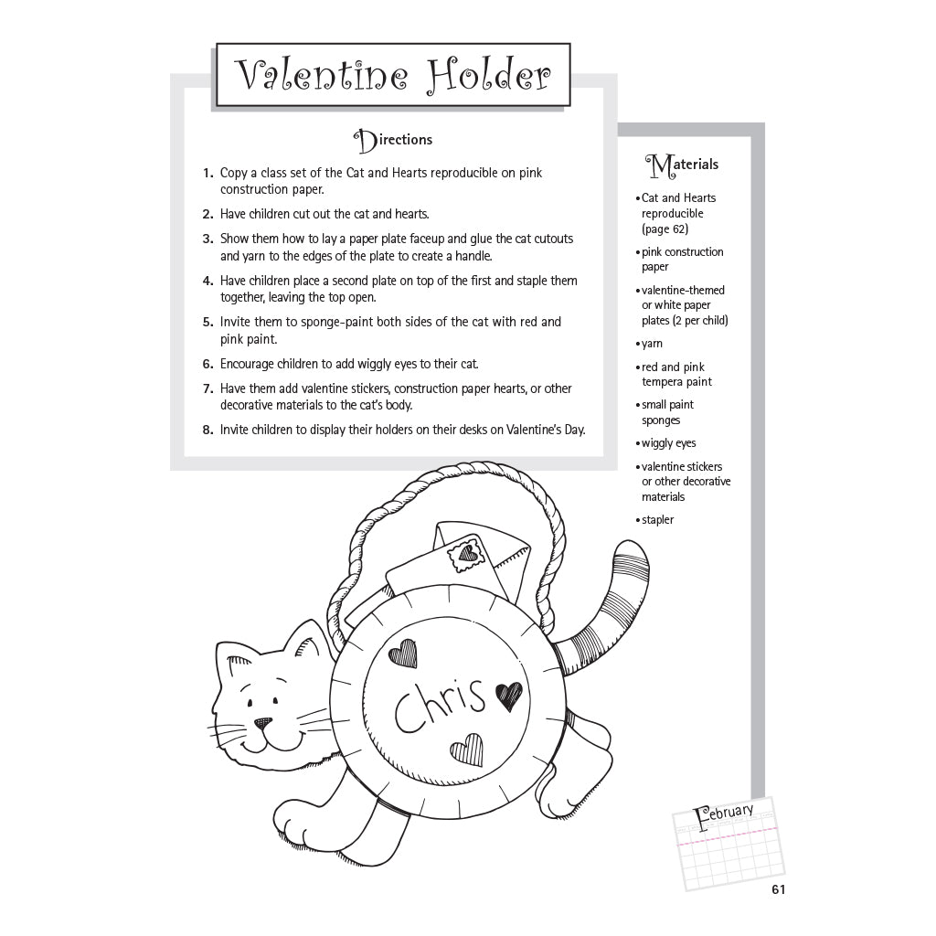 Valentine Holder Activity