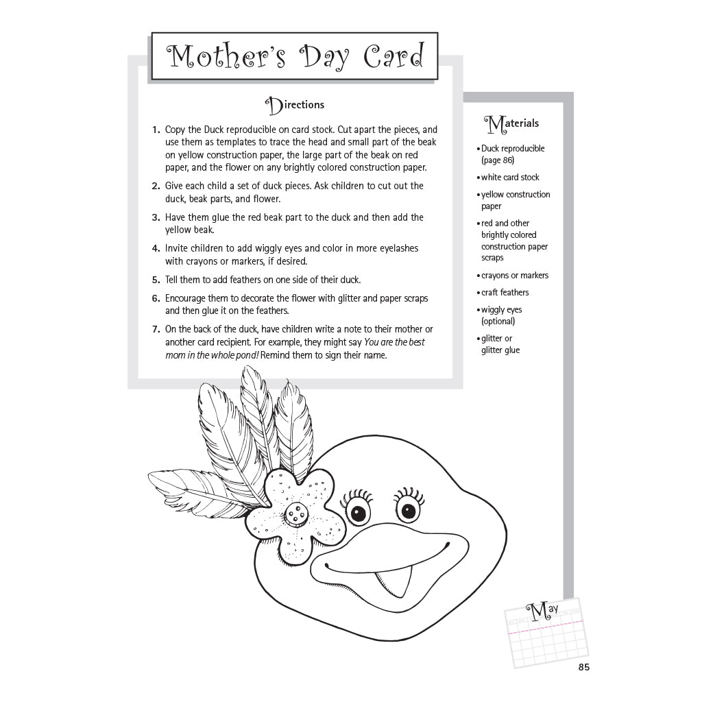 Mother's Day Card Activity