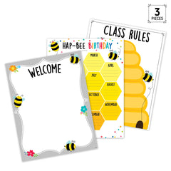 Busy Bees Classroom Essentials 3-chart Convenience Pack Chart