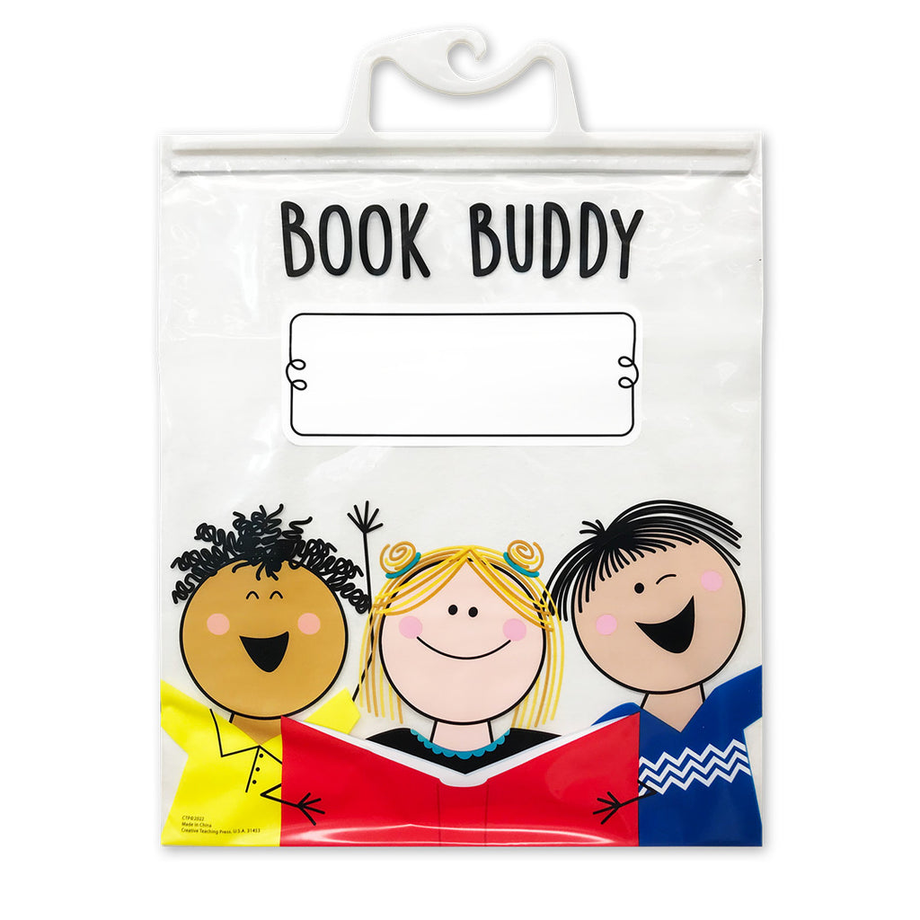 Stick Kid Friends Book Buddy Bags