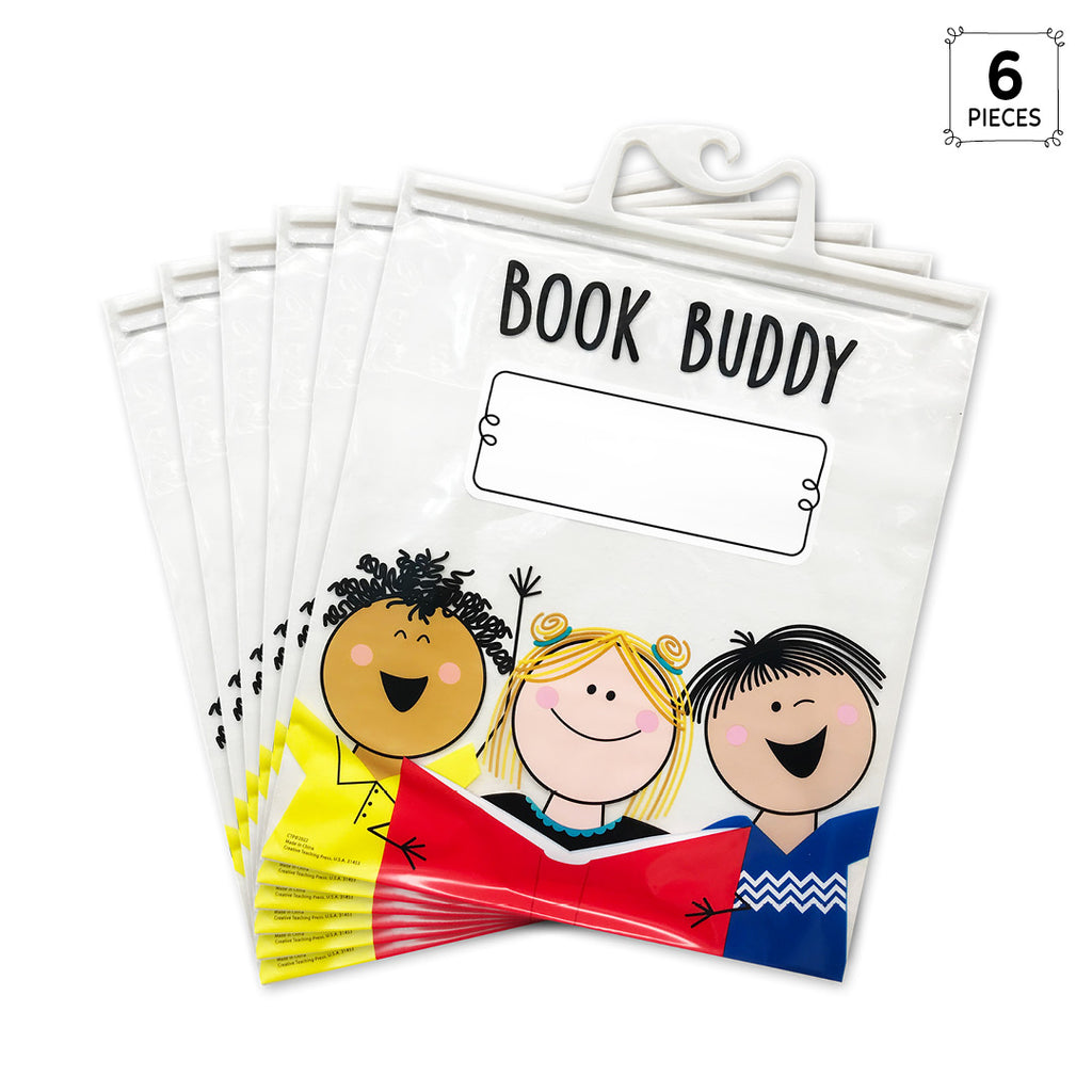 Stick Kid Friends Book Buddy Bags