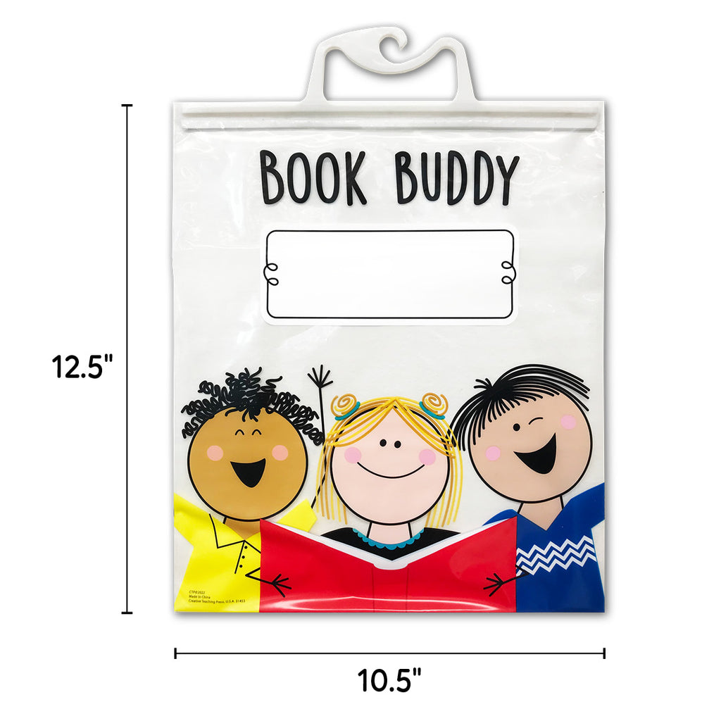 Stick Kid Friends Book Buddy Bags