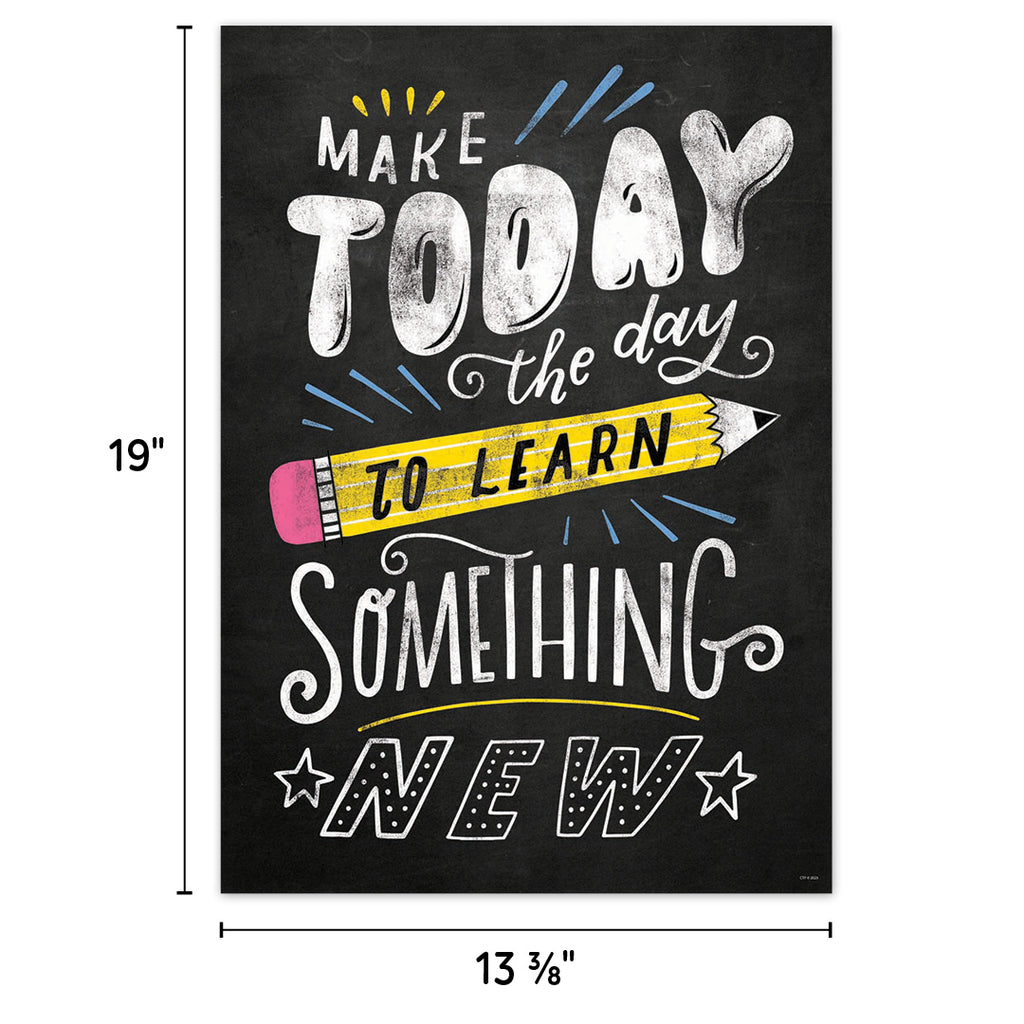 Chalk It Up! Colorful Inspiration Inspire U 4-Poster Convenience Pack