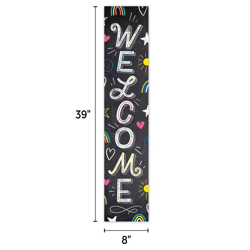 Chalk It Up! Welcome Banner