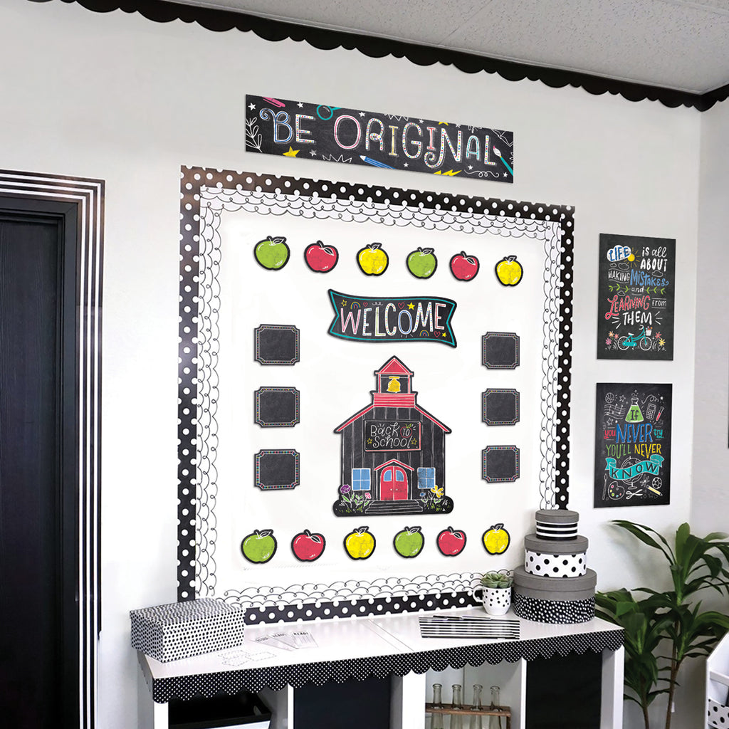 Chalk It Up! Welcome Banner