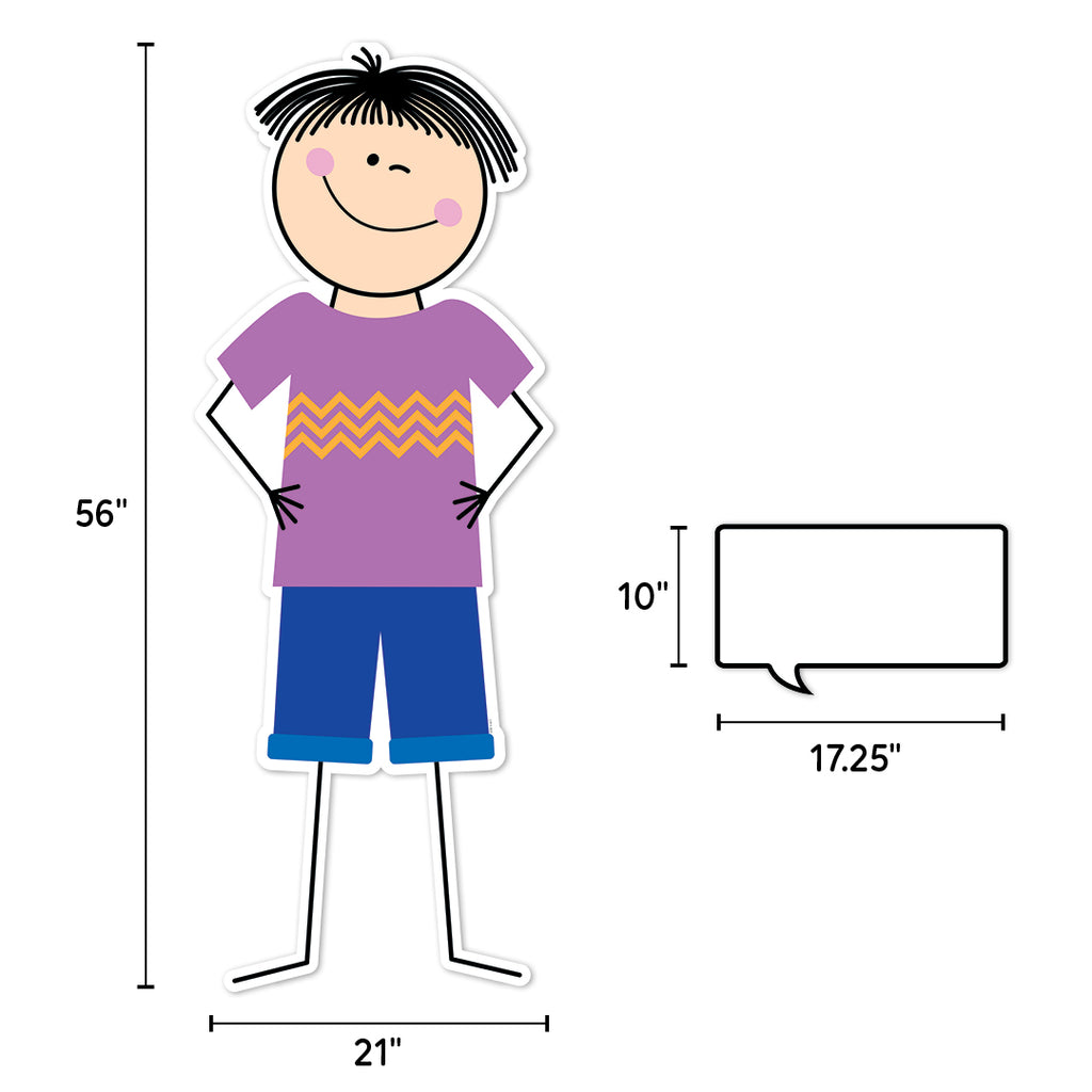 Stick Kids Jumbo Riley Giant Banner