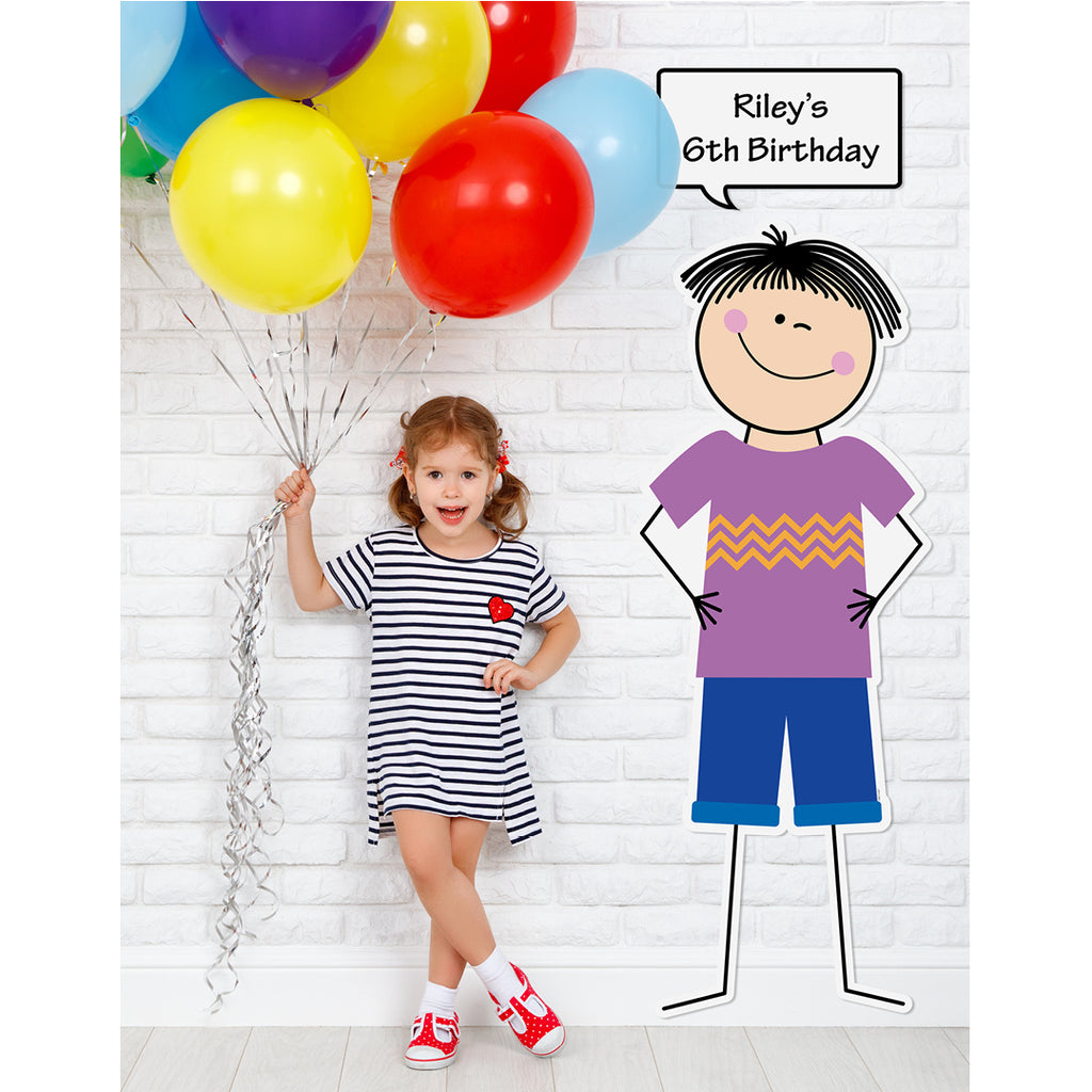 Stick Kids Jumbo Riley Giant Banner