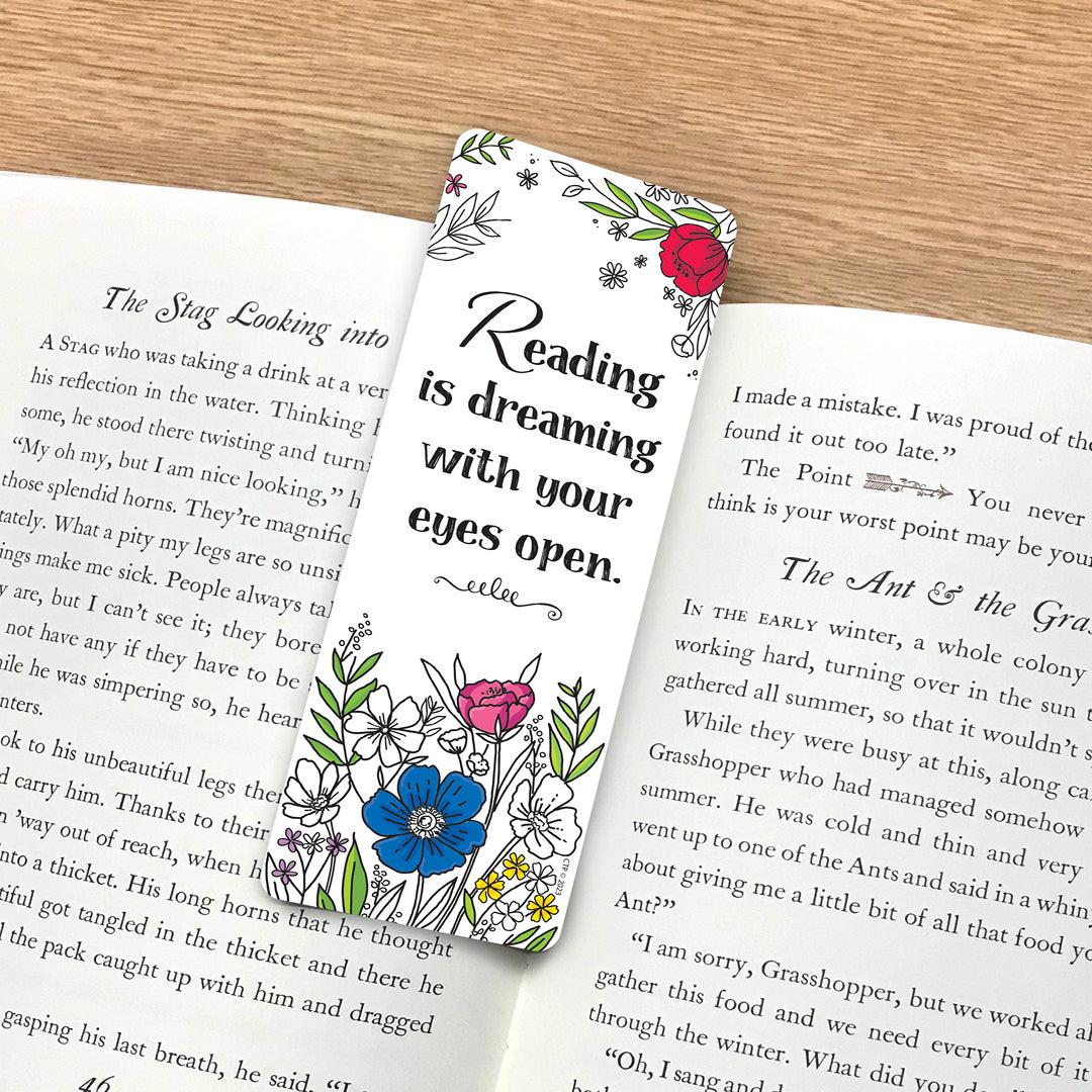 Bright Blooms Bookmarks