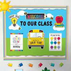 Core Decor Ready for School Bulletin Board